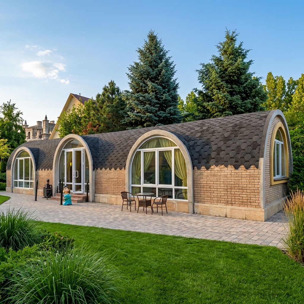 Домик для кафе с летней террасой